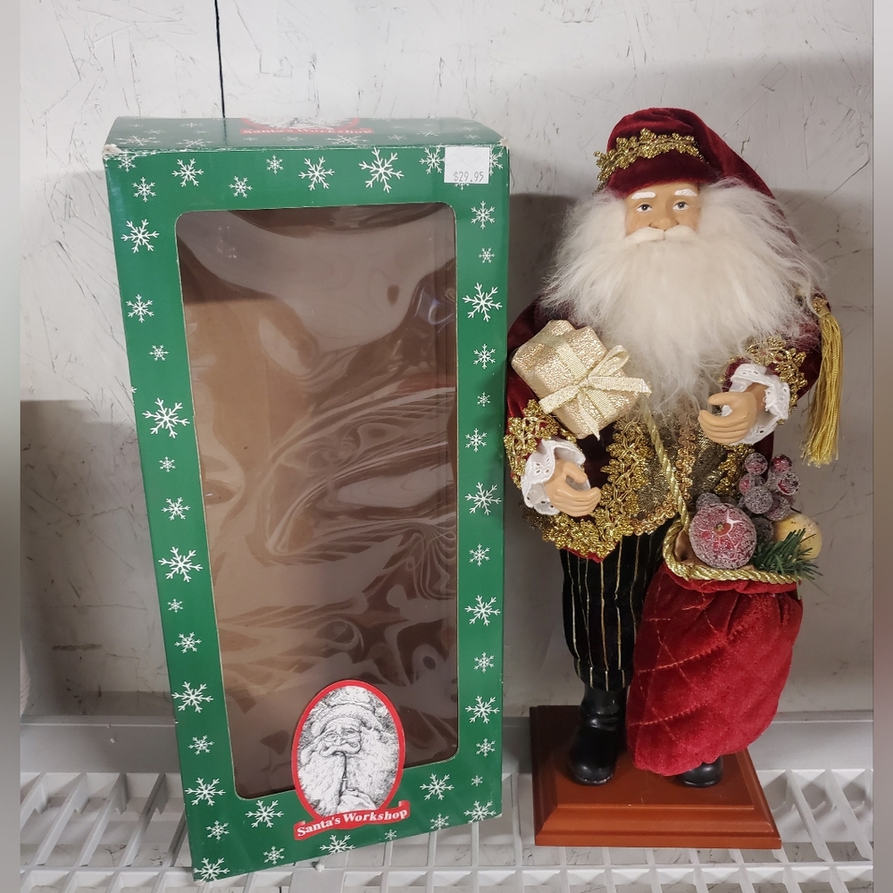 Santa's Workshop Santa Figure